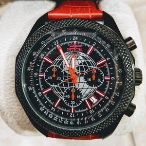 NWOT- Specialty Invitca Red Leather Watch